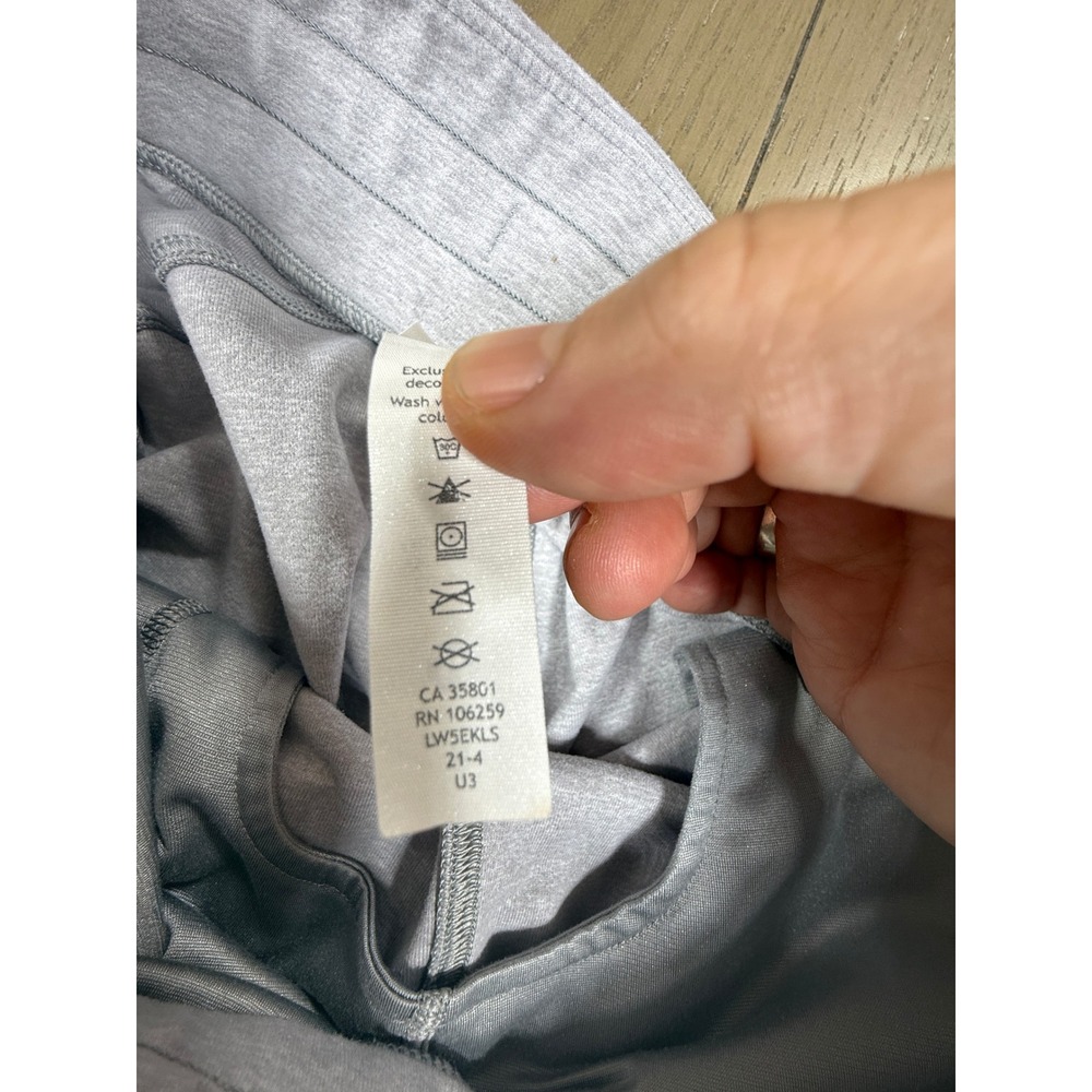 Lululemon Ready To Rulu High Rise Jogger Womens 8 Gray Drawstring Pants W5EKLS - Picture 4 of 11